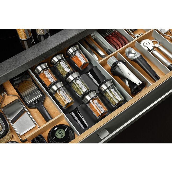 GEFU kruidenstrooier set met houder