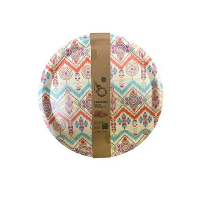 BC Dienblad rond, plat, 35cm, Ibiza