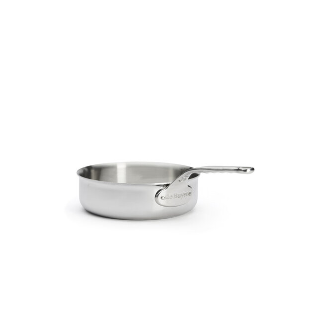 de Buyer RVS Sauteuse met rechte rand  - AFFINITY - Ø24cm