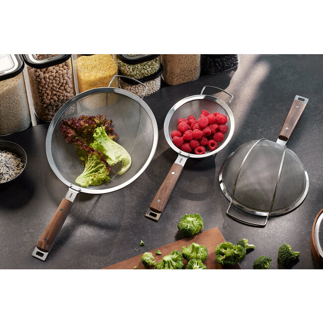 GEFU Zeef met houten greep PASSO, 16cm