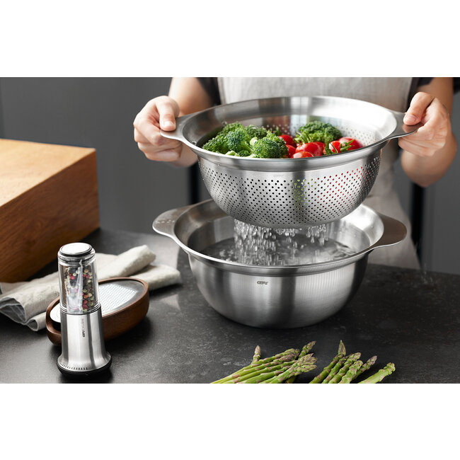 GEFU Roestvrijstalen mengkom PREMIO, Ø 23 cm