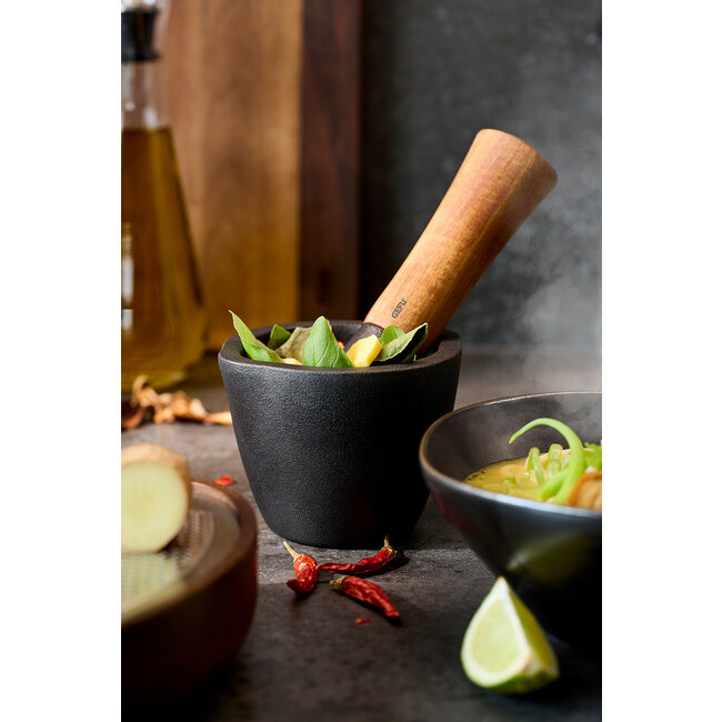 GEFU Gietijzeren vijzel X-PLOSION, mini