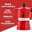 Bialetti Moka Express - Rood - 1/c