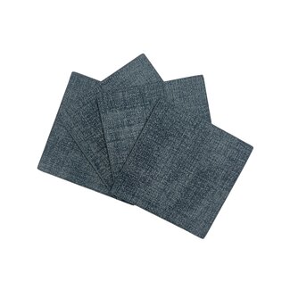 Basic Culinair BC Onderzetters vierkant - stone blue