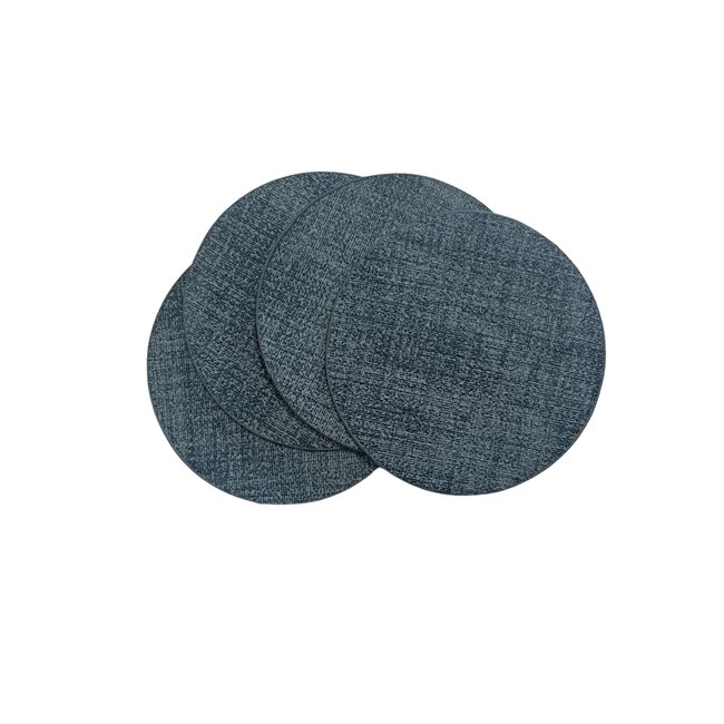 BC Onderzetters rond - stone blue