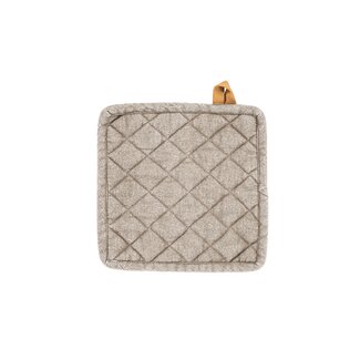 Tiseco Tiseco pannenlap Myrna taupe - 2 stuks