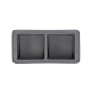 Combekk The Original Food Cube 2 x 500 ml - Grey