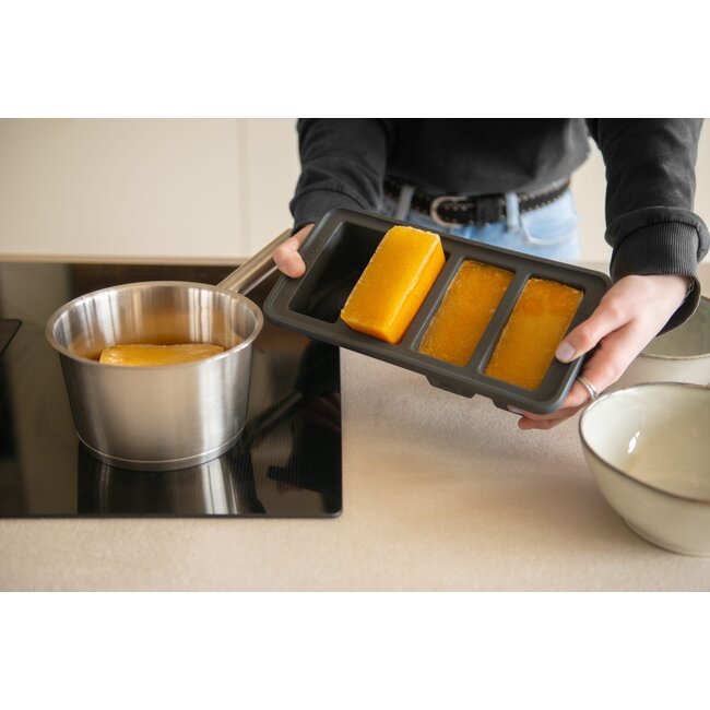 The Original Food Cube 4 x 250ml - Grey