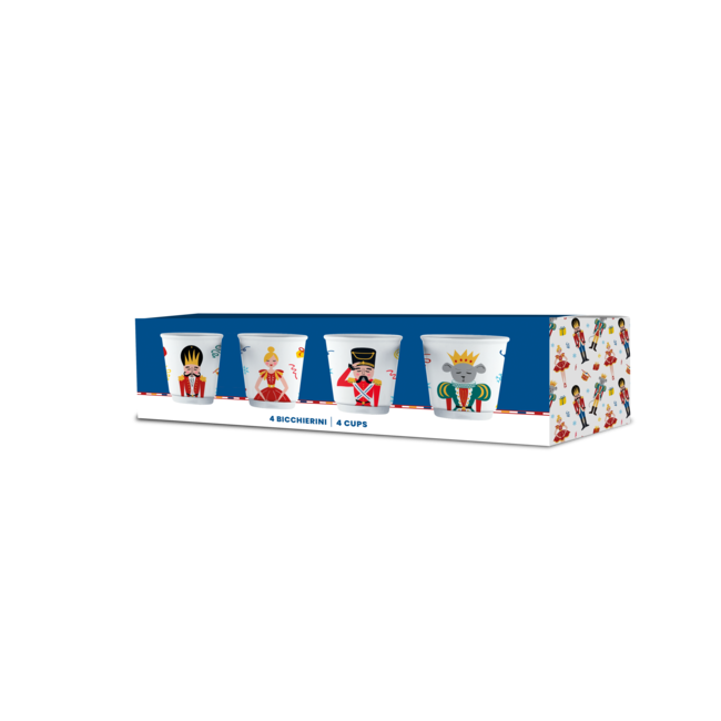 Bialett Set 4 mokjes Nutcracker