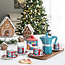 Bialetti Set 4 kop/schotels Winterwonderland
