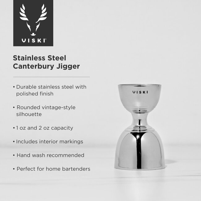 Stainless Steel Canterbury Jigger by Viski®