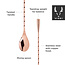 40cm Copper Weighted Barspoon by Viski®