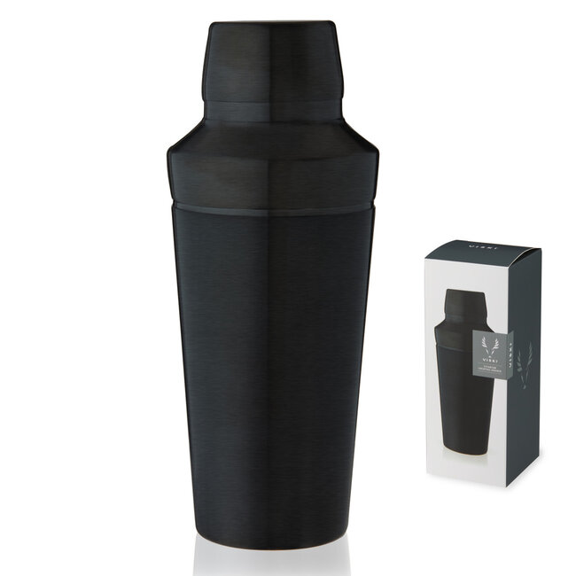 Titanium Cocktail Shaker in Black Viski®