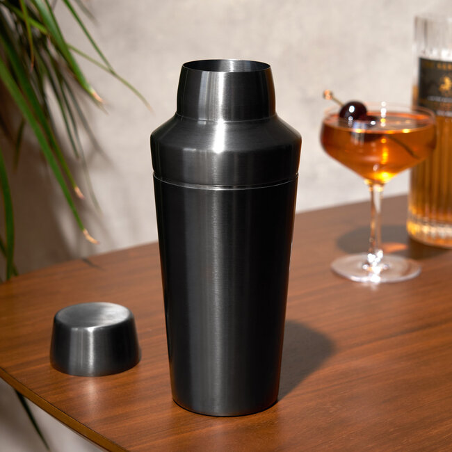 Titanium Cocktail Shaker in Black Viski®