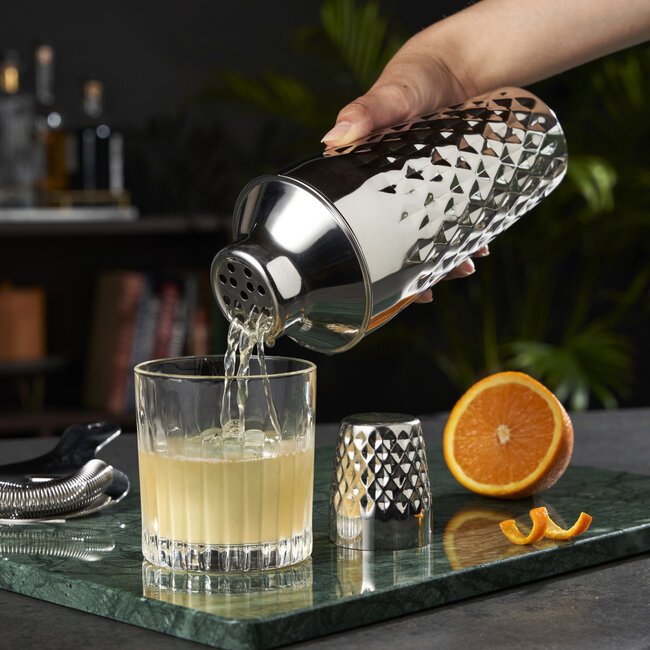 Stainless Steel Faceted Cocktail Shaker by Viski®