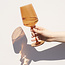 Reserve Nouveau Crystal Wine Glasses in Amber Viski®