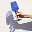 Reserve Nouveau Crystal Wine Glasses in Cobalt Viski®