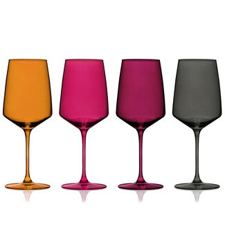 Viski Reserve Nouveau Crystal Wine Glasses in Sunset Viski®