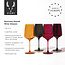 Reserve Nouveau Crystal Wine Glasses in Sunset Viski®