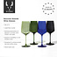Reserve Nouveau Crystal Wine Glasses in Seaside Viski®
