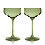Reserve Nouveau Crystal Coupes in Sage Viski®