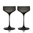 Reserve Nouveau Crystal Coupes in Smoke Viski®
