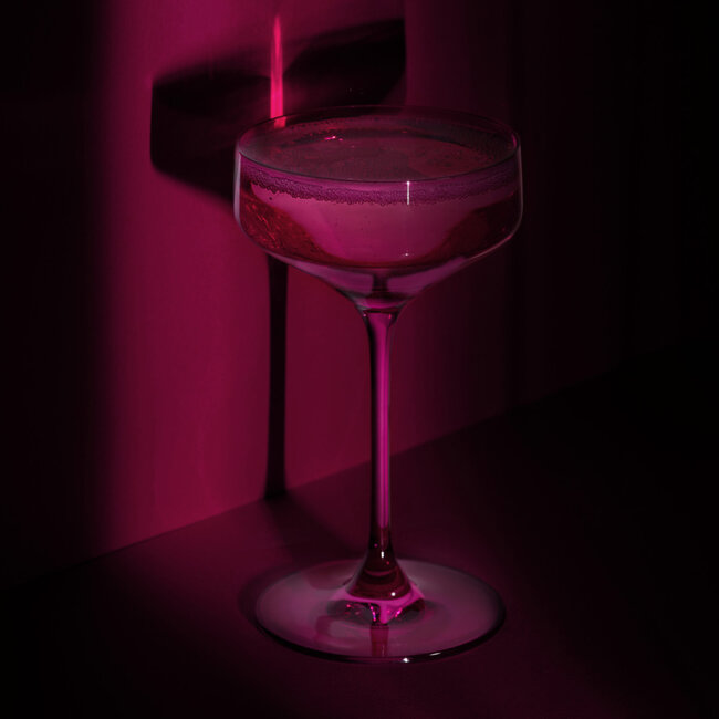 Reserve Nouveau Crystal Coupes in Berry Viski®