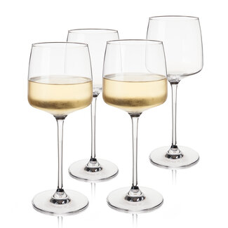 Viski Reserve Julien Crystal Chardonnay Glasses By Viski