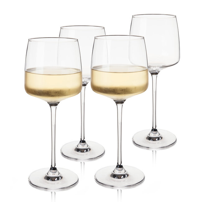Reserve Julien Crystal Chardonnay Glasses By Viski