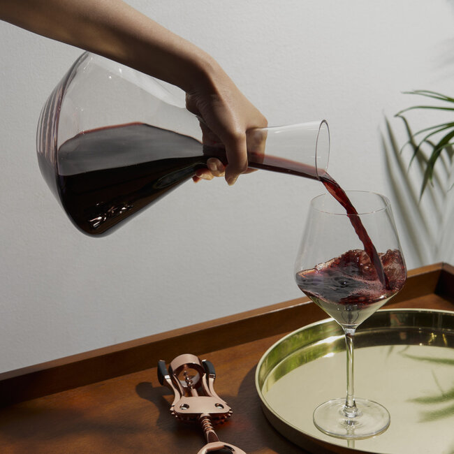 Angled Crystal Wine Decanter by Viski®
