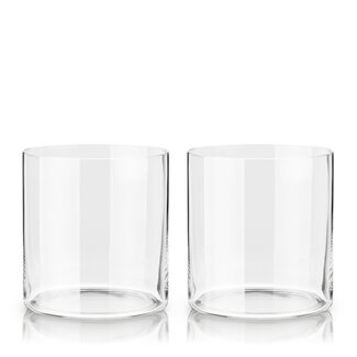 Viski Raye Element Crystal Rocks Glasses Viski®