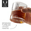 Revolve Crystal Spinning Rocks Glass Viski®