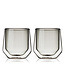 Double Walled Aurora Tumblers in Smoke (set of 2) by Viski