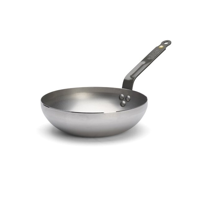 de Buyer Wok - Brede bodem - Mineral B - Ø 24CM