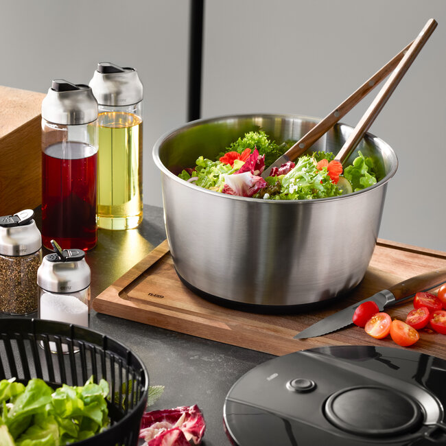 GEFU PUSH-IT Saladespinner rvs