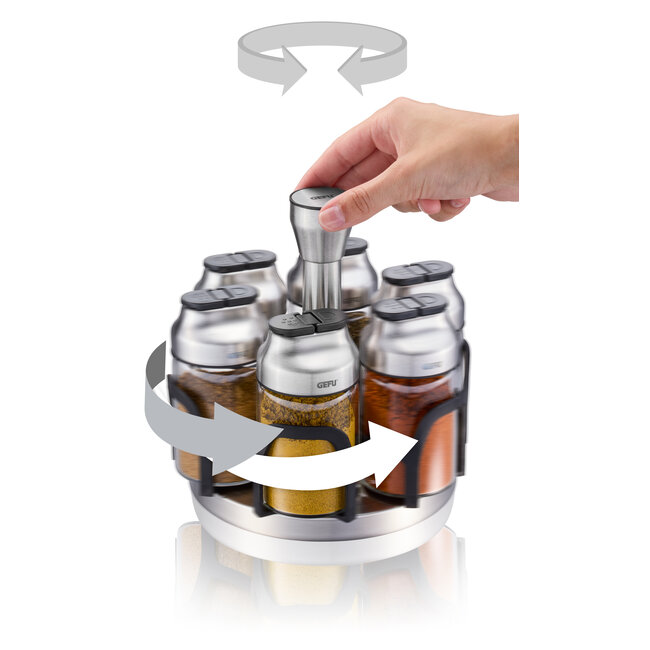 GEFU KIPPO Kruidenrek 7-delig