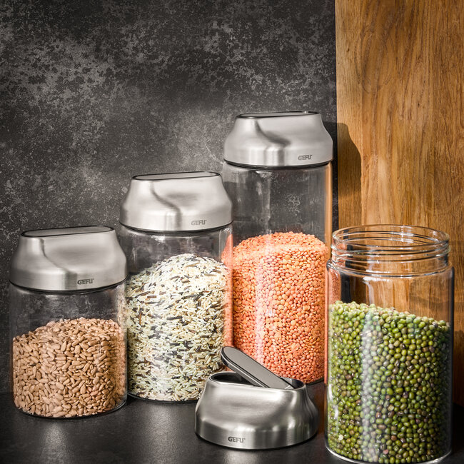 GEFU KIPPO Voorraadbus 1000ml