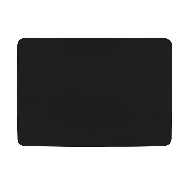 ZICZAC  PLACEMAT LEDERLOOK - RH - ZWART