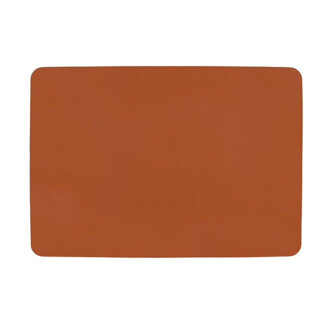 ZICZAC  PLACEMAT LEDERLOOK - RH - CARAMEL