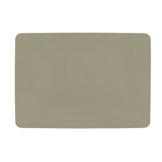 ziczac ZICZAC  PLACEMAT LEDERLOOK - RH - TAUPE