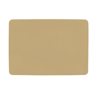 ziczac ZICZAC  PLACEMAT LEDERLOOK - RH - ZAND