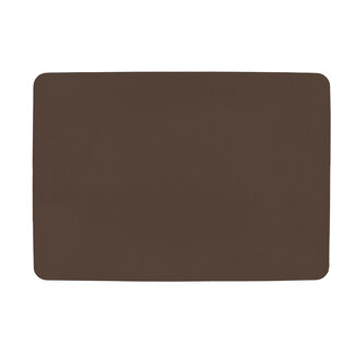 ziczac ZICZAC  PLACEMAT LEDERLOOK - RH - BRUIN