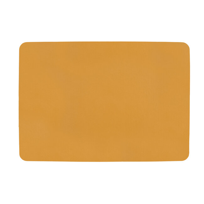 ZICZAC  PLACEMAT LEDERLOOK - RH - CAMEL