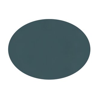 ziczac ZICZAC  PLACEMAT LEDERLOOK - OV - BLAUW