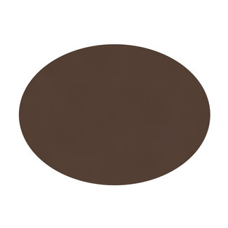 ziczac ZICZAC  PLACEMAT LEDERLOOK - OV - BRUIN