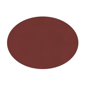 ziczac ZICZAC  PLACEMAT LEDERLOOK - OV - ROOD