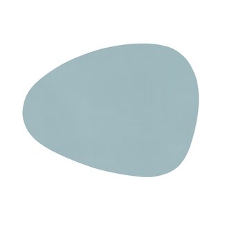 ziczac ZICZAC PLACEMAT LEDERLOOK - STONE - STONE BLUE