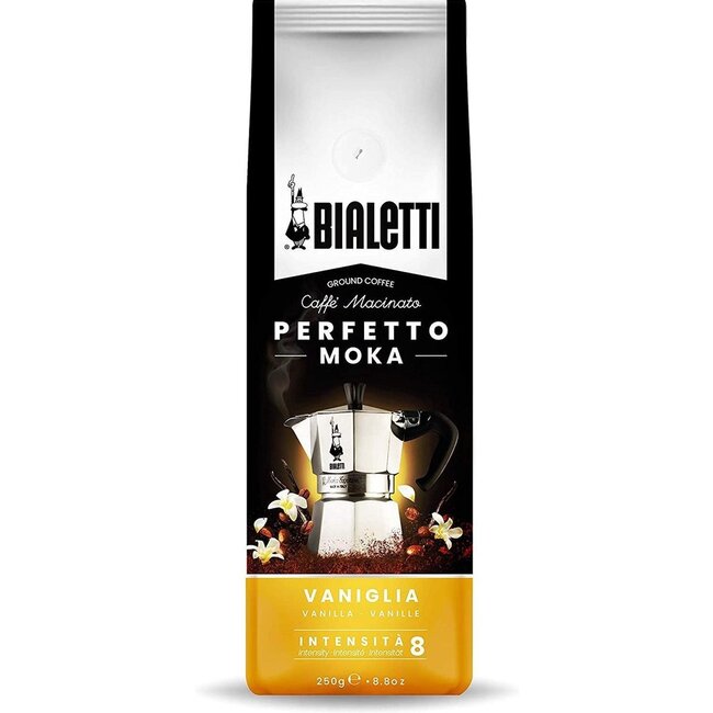 Bialetti gemalen koffie Moka Vanilla 250 gr