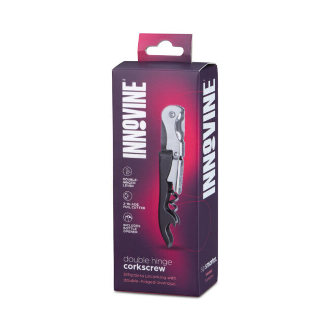 Innovine™ Double Hinge Corkscrew in Graphite