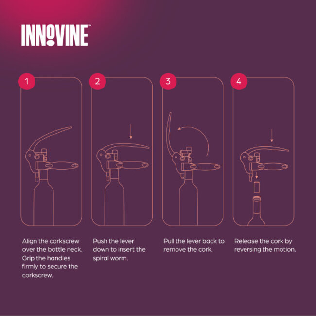 Innovine™ Horizontal Lever Corkscrew